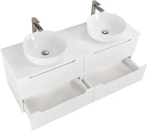 Тумба-умывальник подвесная BelBagno ETNA 120 Bianco Lucido ETNA-1200-2C-SO-BL-P+