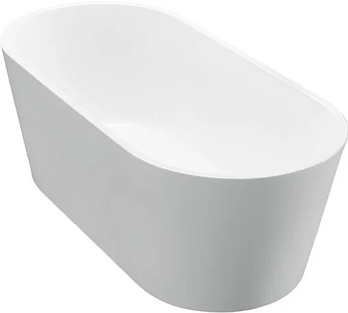 Ванна акриловая отдельностоящая BelBagno 160x75 без перелива  BB71-1600-W0