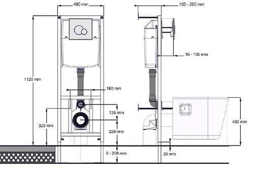 Комплект 5 в 1 Santek Бореаль 1WH501544 с кнопкой хром глянцевый
