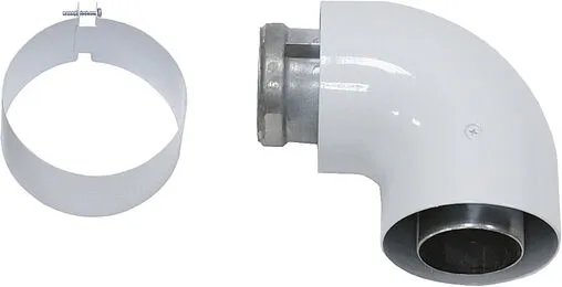 Колено для дымохода Ø 60/100мм ∠ 90° (Al) Vaillant 303808