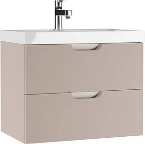 Тумба-умывальник подвесная Домино Dune 70 латте DD2508T+4627173210171, 1