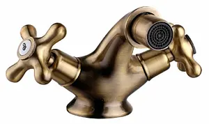 Смеситель для биде Lemark Vintage бронза LM2808B Смеситель для биде Lemark Vintage бронза LM2808B, 1