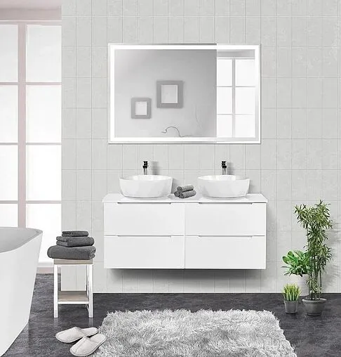 Тумба-умывальник подвесная BelBagno ETNA 120 Bianco Lucido ETNA-1200-2C-SO-BL-P+