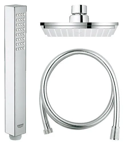 Душевая система с термостатом для душа Grohe Euphoria Cube 150 хром 27932000