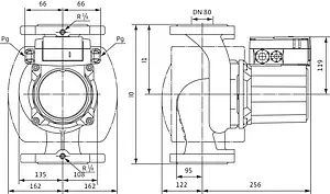 Насос циркуляционный для ГВС Wilo TOP-Z 80/10 2175531 Насос циркуляционный для ГВС Wilo TOP-Z 80/10 2175531, 5