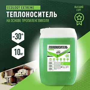 Теплоноситель (Антифриз) пропиленгликоль БАРС ECOLOGY EXTREME -30 10кг Теплоноситель (Антифриз) пропиленгликоль БАРС ECOLOGY EXTREME -30 10кг, 2