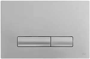 Клавиша смыва для унитаза OLI Glam OLIpure 139180 хром матовый Клавиша смыва для унитаза OLI Glam OLIpure 139180 хром матовый, 1