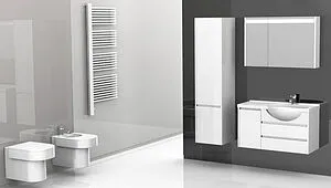 Шкаф-зеркало Aquanet Лайн 90 R белый 00164934 Шкаф-зеркало Aquanet Лайн 90 R белый 00164934, 5