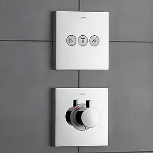 Термостат для 1 потребителя Hansgrohe ShowerSelect Highflow хром 15760000 Термостат для 1 потребителя Hansgrohe ShowerSelect Highflow хром 15760000, 4