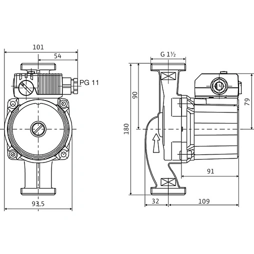 Насос циркуляционный Wilo Star-RS 25/7 4119788