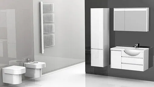 Шкаф-зеркало Aquanet Лайн 90 R белый 00164934