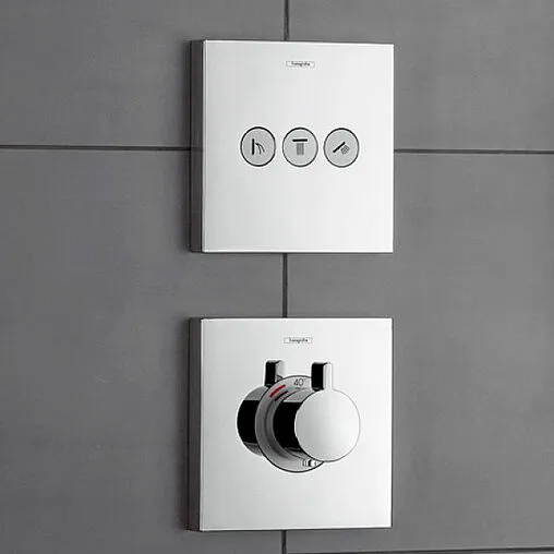 Термостат для 1 потребителя Hansgrohe ShowerSelect Highflow хром 15760000 Термостат для 1 потребителя Hansgrohe ShowerSelect Highflow хром 15760000