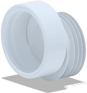 Патрубок для унитаза эксцентриковый Ани Пласт 20мм W0410 Патрубок для унитаза эксцентриковый Ани Пласт 20мм W0410, 1