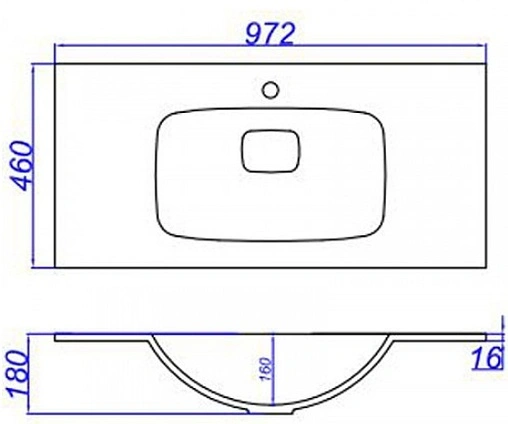 Раковина Aqwella Malaga 100 белый Mal.10.04.D Раковина Aqwella Malaga 100 белый Mal.10.04.D