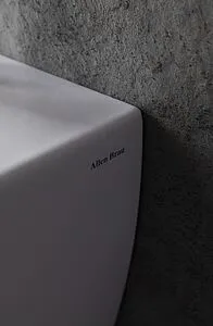 Биде подвесное Allen Brau Liberty белый 4.33005.20, 5