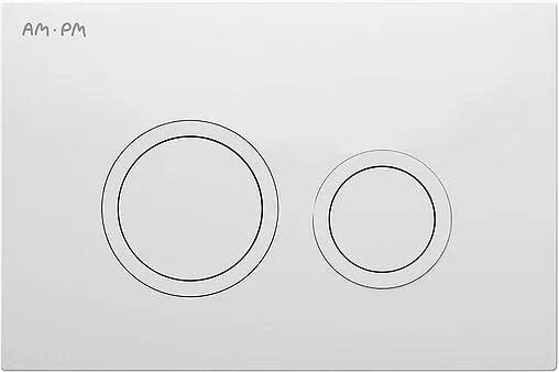 Клавиша смыва для унитаза Am.Pm ErgoFit L I110101 белый глянцевый Клавиша смыва для унитаза Am.Pm ErgoFit L I110101 белый глянцевый