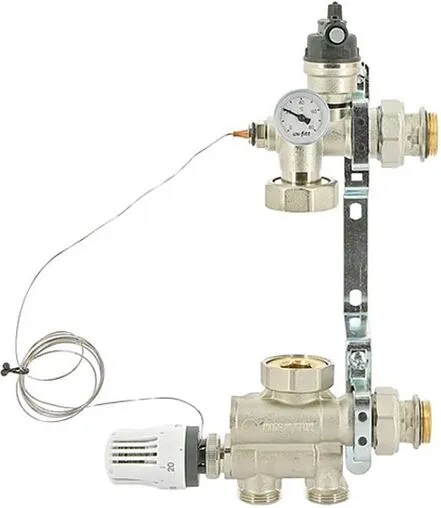 Узел насосно-смесительный с насосом ECP 25/60 130 Uni-fitt Solomix 470E1200