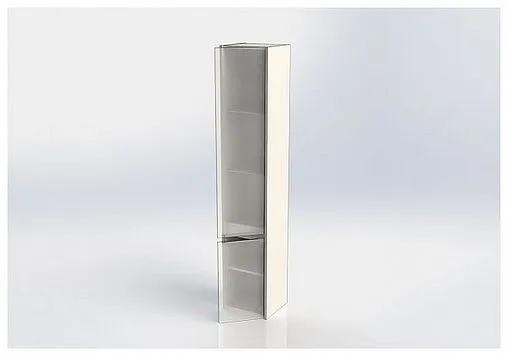 Шкаф-пенал Aquanet Клио 35 R дуб кантри/белый 00195723