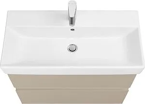 Тумба-умывальник подвесная Roca Oleta 80 капучино A857640515+3274C500Y Тумба-умывальник подвесная Roca Oleta 80 капучино A857640515+3274C500Y, 3