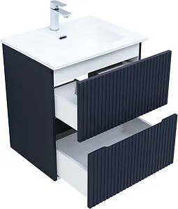 Тумба-умывальник Aquanet Джейн 60 маренго 00313300+, 5