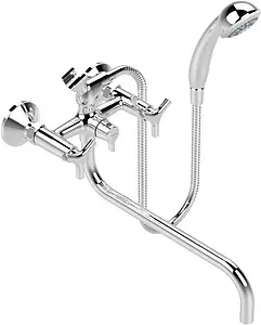 Смеситель для ванны с длинным изливом Vidima Trinity хром BA262AA, 1