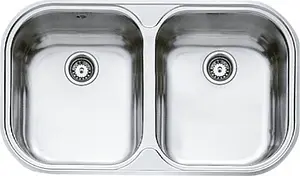 Мойка кухонная Teka Stylo 2B нержавеющая сталь полированная 10107028, 1