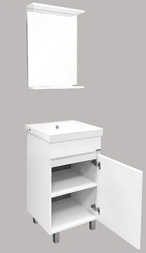 Тумба-умывальник напольная Comforty Астра 50 белый 00003118245CF