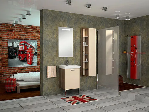 Зеркало с подсветкой Aquaton Йорк 50 1A173002YO010 Зеркало с подсветкой Aquaton Йорк 50 1A173002YO010