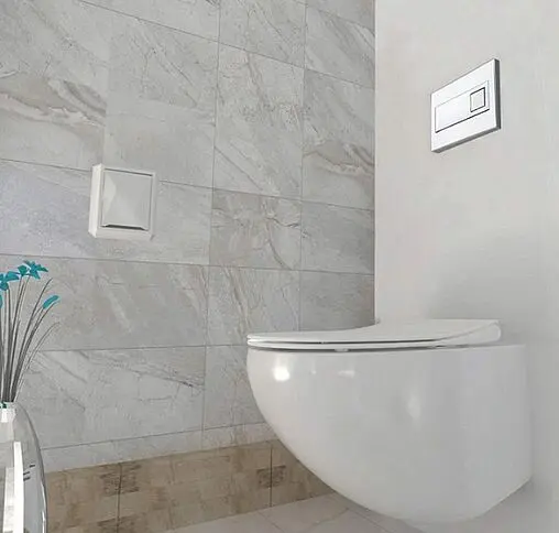 Комплект 6 в 1 Pestan Fluenta Rimless SET40006661PM с кнопкой Play хром матовый