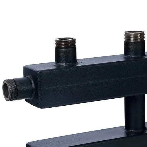 Распределительный коллектор 5 контуров с гидрострелкой 1½&quot;н x 1&quot;н Rommer RDG-0018-014045