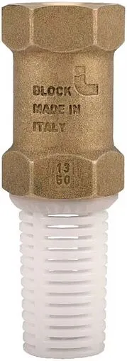 Погружной пружинный обратный клапан с фильтром 1¼&quot;в Itap Block 1060114