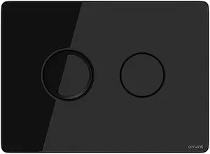 Клавиша смыва для унитаза Cersanit Accento Circle P-BU-ACN-CIR-PN/Bl/Gl стекло/черный Клавиша смыва для унитаза Cersanit Accento Circle P-BU-ACN-CIR-PN/Bl/Gl стекло/черный, 1