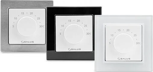 Проводной комнатный терморегулятор НО/НЗ 230В Salus EXPERT HTR белый BTR230(20)