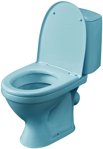 Унитаз-компакт Santeri Соната голубой 1.P201.2.S06.00B.F