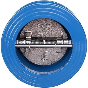 Клапан обратный поворотный двустворчатый межфланцевый Ду80 Ру16 Tecofi CB3448N-EP0080, 4