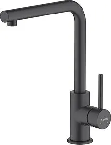Смеситель для кухни Aquatek Европа чёрный матовый AQ1380MB Смеситель для кухни Aquatek Европа чёрный матовый AQ1380MB, 1