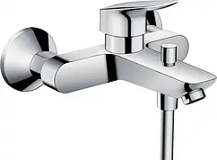 Смеситель для ванны Hansgrohe Logis хром 71400000 Смеситель для ванны Hansgrohe Logis хром 71400000