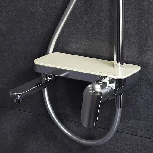 Душевая система со смесителем для ванны Am.Pm Like хром F0780700 Душевая система со смесителем для ванны Am.Pm Like хром F0780700