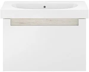 Тумба-умывальник подвесная Kerama Marazzi Buongiorno 80 европейский белый BGN.80.1+1\WHT.UK+BG.wb.80 Тумба-умывальник подвесная Kerama Marazzi Buongiorno 80 европейский белый BGN.80.1+1\WHT.UK+BG.wb.80, 1