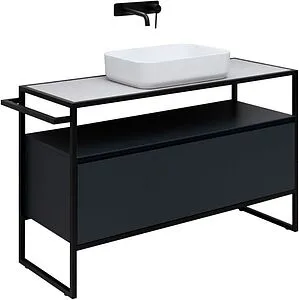 Тумба под умывальник напольная Allen Brau Priority 120 антрацит 1.31004.AM Тумба под умывальник напольная Allen Brau Priority 120 антрацит 1.31004.AM, 1