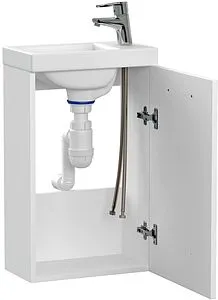 Тумба-умывальник 4 в 1 подвесной Cersanit Base (4 в 1) белый 64228, 3
