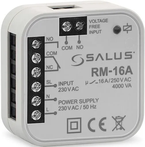 Модульное реле 16A Salus PC PC RM-16A