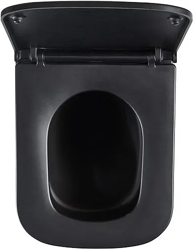 Унитаз подвесной безободковый Lemark Florex Торнадо 3.0 черный матовый 9612002