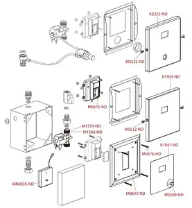 Автоматическое устройство смыва для писсуара (от сети 12V) пластик AlcaPlast нержавеющая сталь ASP4 Автоматическое устройство смыва для писсуара (от сети 12V) пластик AlcaPlast нержавеющая сталь ASP4, 4