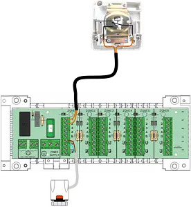 Проводной комнатный терморегулятор НО/НЗ 230В WATTS Belux TI-NL белый 10013363, 4