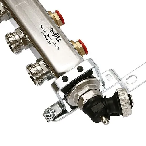 Группа коллекторная распределительная 8 отводов 1&quot;в/в x ¾&quot;ек Uni-fitt 451I4308