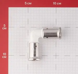 Уголок пресс соединительный 16мм x 16мм Henco 1PKW-1616 Уголок пресс соединительный 16мм x 16мм Henco 1PKW-1616, 2