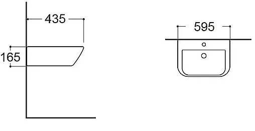 Раковина Aquatek 60 белый AQ5440-00