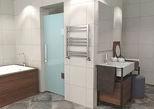 Полотенцесушитель водяной лесенка Lemark Bellario П7 500x600 полированная сталь LM68607 Полотенцесушитель водяной лесенка Lemark Bellario П7 500x600 полированная сталь LM68607, 5