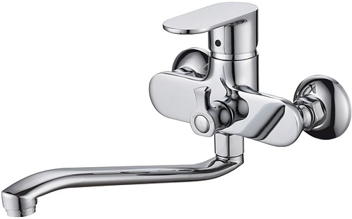 Смеситель для ванны с длинным изливом D&amp;K Rhein Speyer хром DA1313341